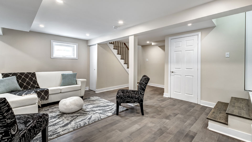 basement remodeling image